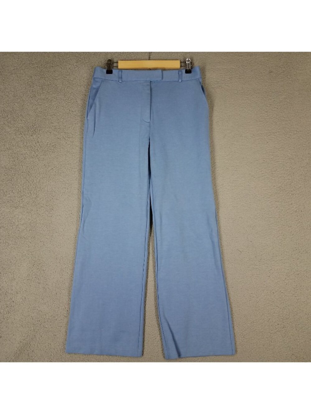 J. McLaughlin Trouser Pants Women's 8 Wide Leg Office Career Stretch 29" Comfort